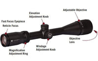 Vortex Optics Crossfire II Adjustable Objective, Second Focal Plane, 1-inch Tube Riflescopes - $115