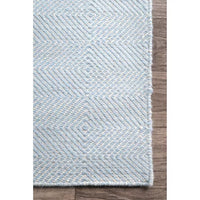 Nuloom Ago Geometric Wool Area Rug, 5’x8’ - $45