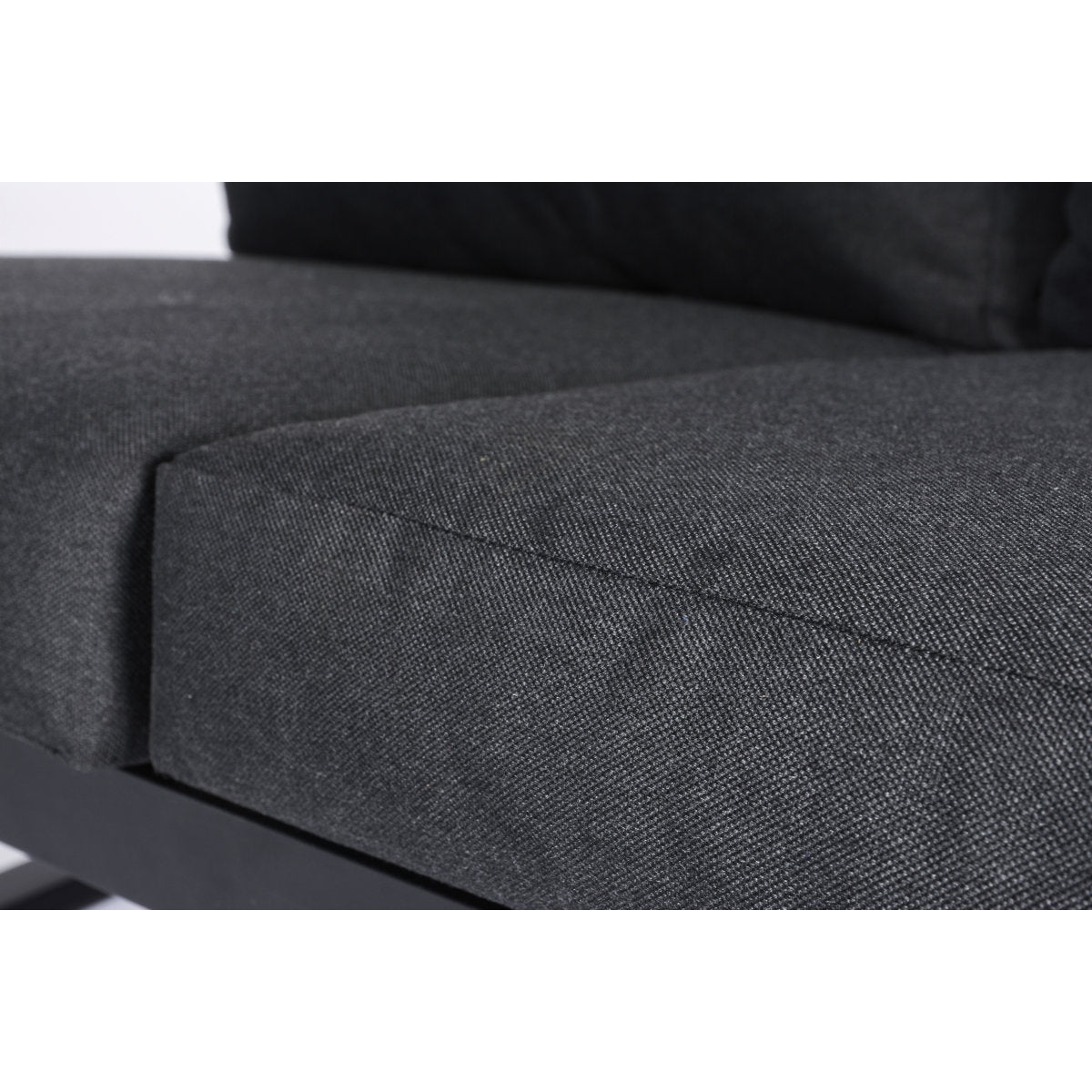 Monaco Contemporary Outdoor Sectional - Slate Grey