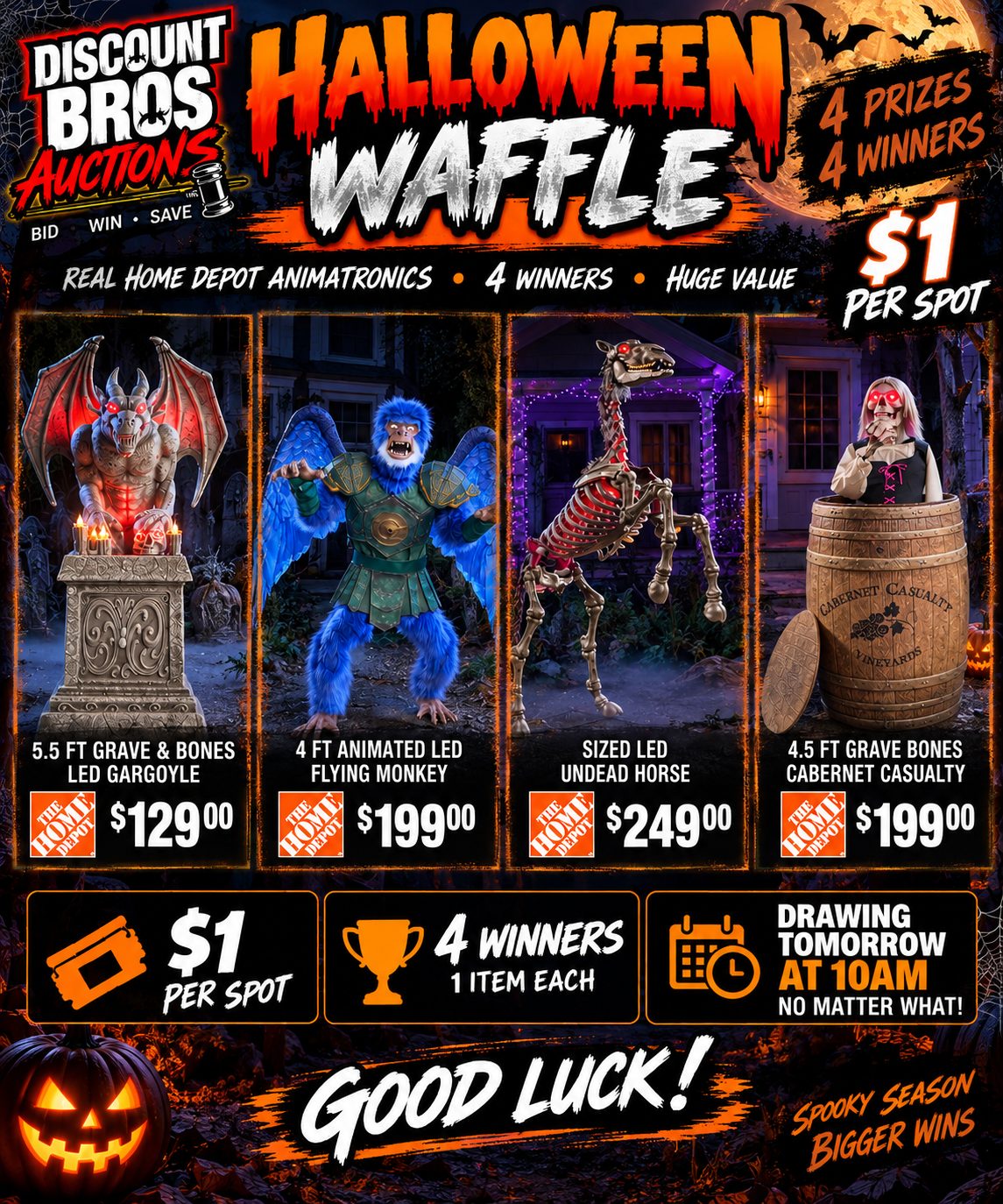 (Entry) Halloween Waffle