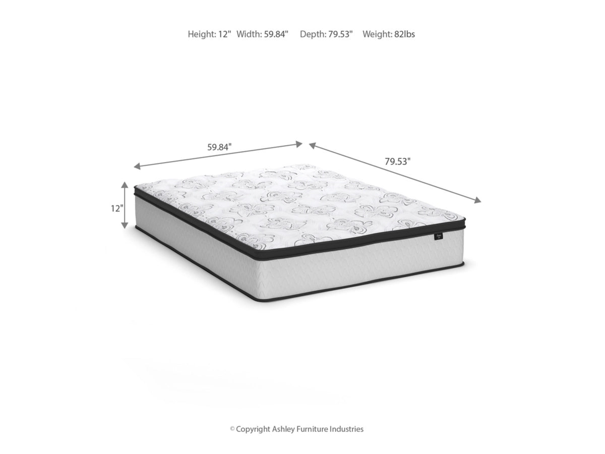 Chime 12 Inch Plush Hybrid King Mattress - $290