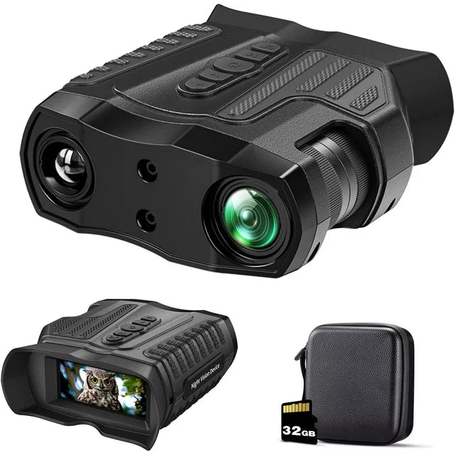 Velotrex Night Vision Binoculars Goggles with IR 10x Optical Zoom 4000mAH - $120