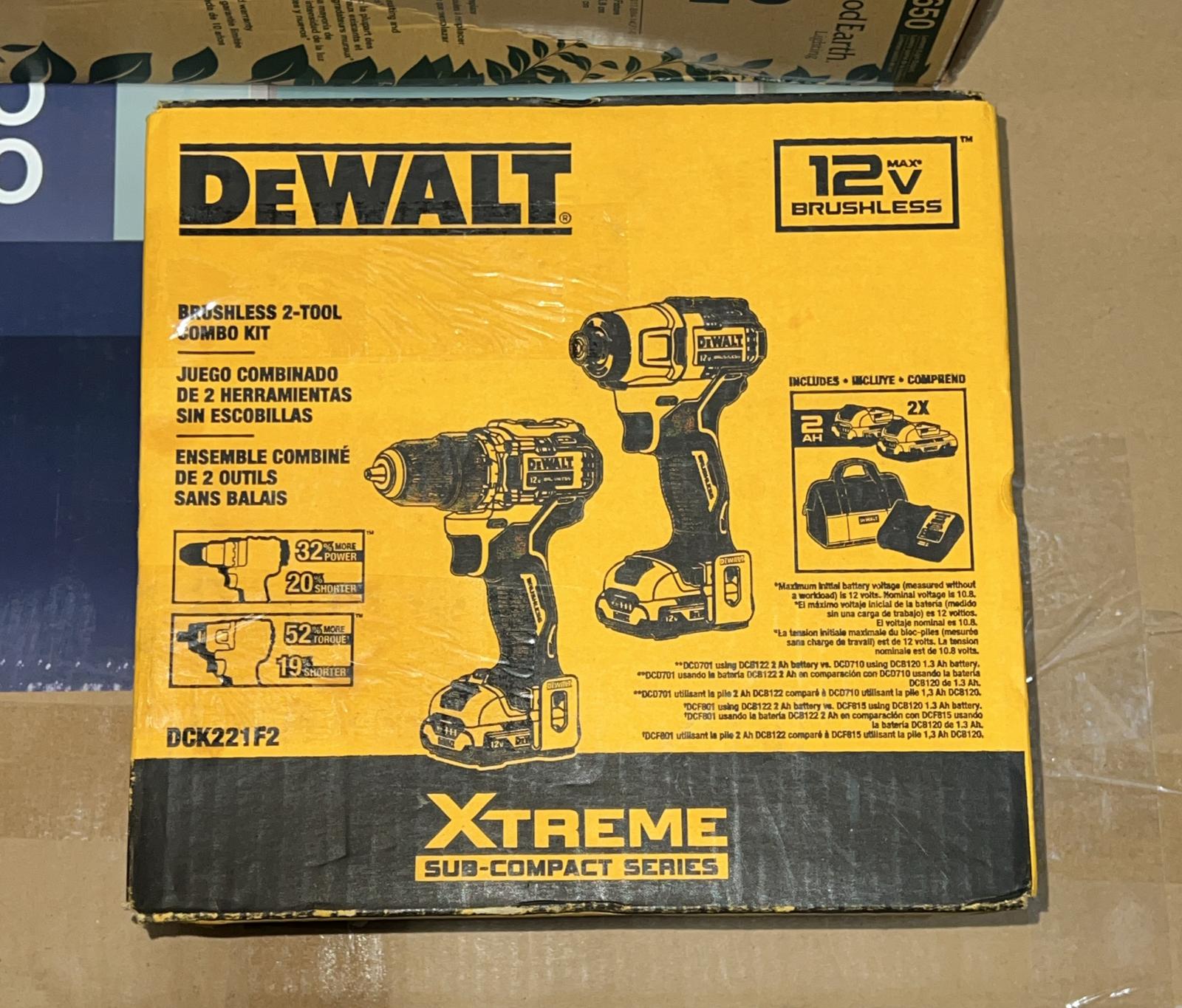 DEWALT XTREME 12V MAX* Cordless Drill (DRILL Only WITH BATTERY AND