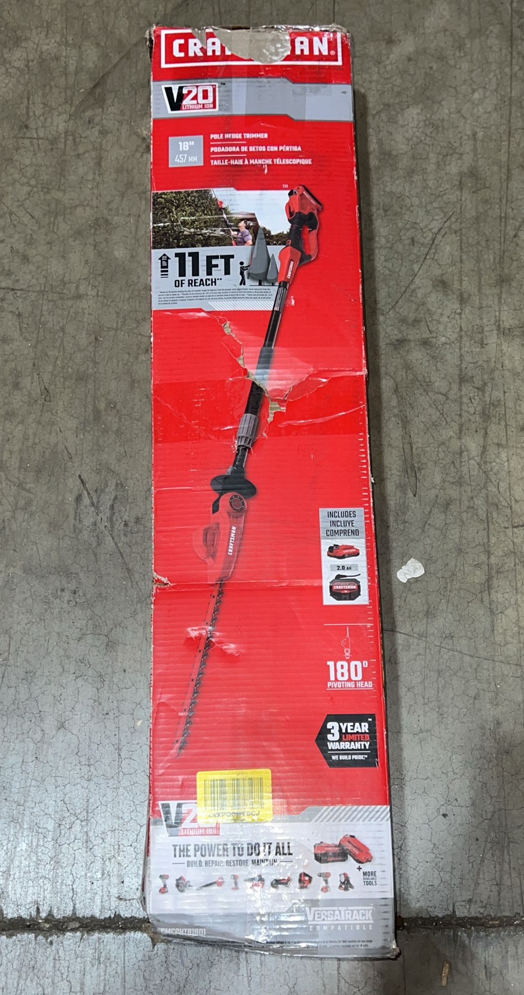 18 inch cordless online hedge trimmer