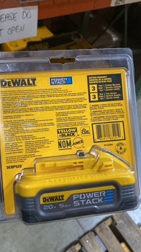 DEWALT POWERSTACK 20V Lithium-Ion 5.0Ah Battery Pack - $160