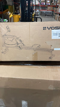 YOSUDA Magnetic/Water Rowing Machine 350 LB Weight Capacity - $190