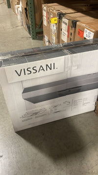 Vissani Arno 30 in. 240 CFM Convertible Under Cabinet Range Hood - $80