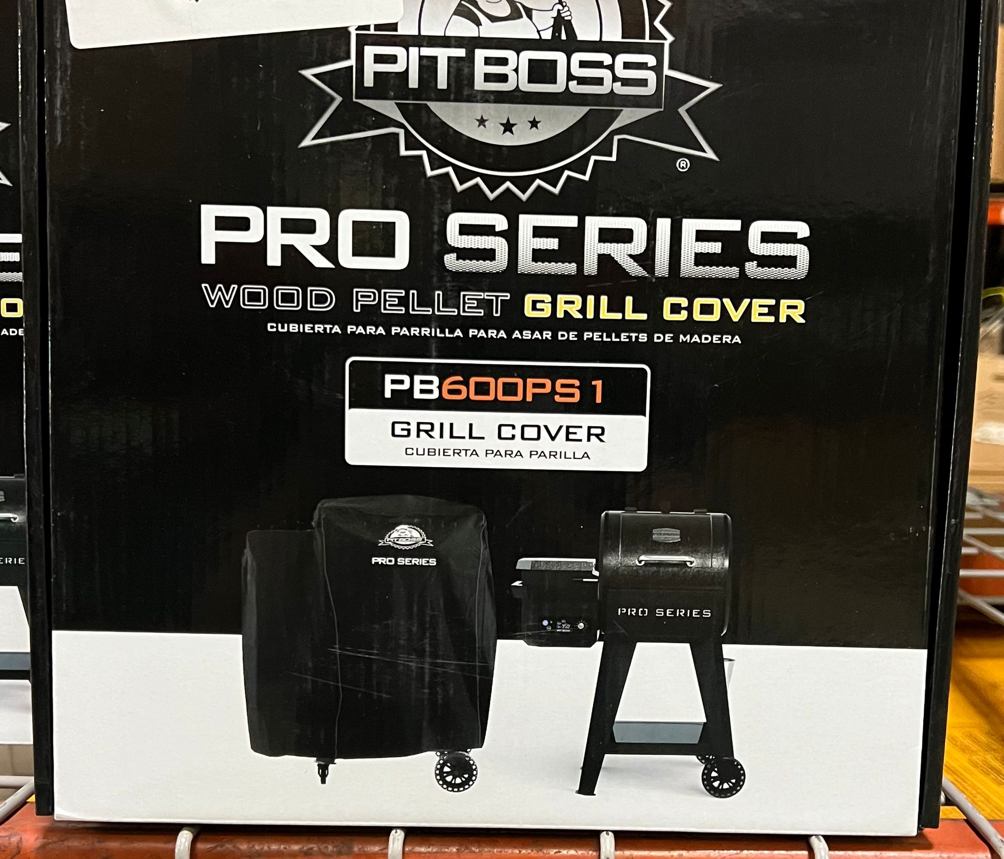 Pit Boss Pro 600 40-in W x 50-in H Black Horizontal Smoker Cover - $30