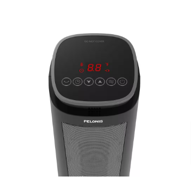Pelonis 23 in. 1500-Watt Digital Tower Ceramic Heater - $35