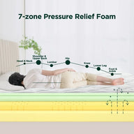 Spa Sensations by Zinus Comfort Plush 10" Memory Foam Mattress, King - $265
