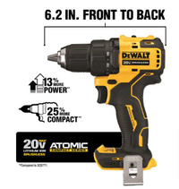 DEWALT ATOMIC 20V MAX Cordless Brushless Compact 1/2 in. Drill/Driver - $130