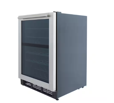Magic Chef 44 Bottle Dual Zone Wine Cooler in Stainless Steel - $290