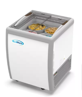Koolmore 26 in. 4 Tub Ice Cream Dipping Cabinet Display Freezer - $585