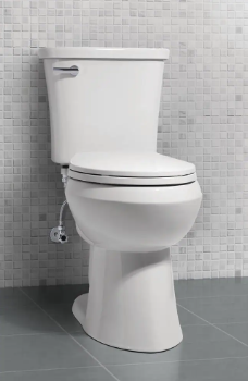 Power Flush 2-Piece 1.28 Gallons Per Flush GPF Single Flush Elongated Toilet - $90
