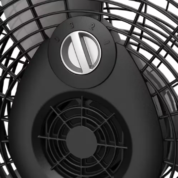 Lasko 20 in. 3 Speeds Floor Fan in Black - $25