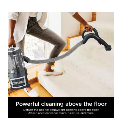 BISSELL PowerSwift Compact Corded Bagless Upright Vacuum in the Upright  Vacuums department at