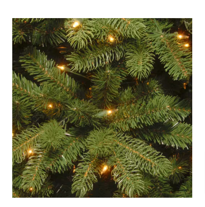 National Tree Company 5 ft. Feel Real Newberry Spruce Hinged Tree - $240