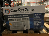 Comfort Zone Window Mounted Smart Wi-Fi Room Air Conditioner with Remote Control - $160