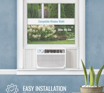 Keystone 1000-sq ft Window Air Conditioner with Remote (230-Volt; 18000-BTU) - $330