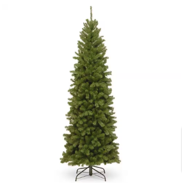 National Tree Company 7 ft. North Valley Spruce Pencil Slim Artificial Christmas Tree - $65
