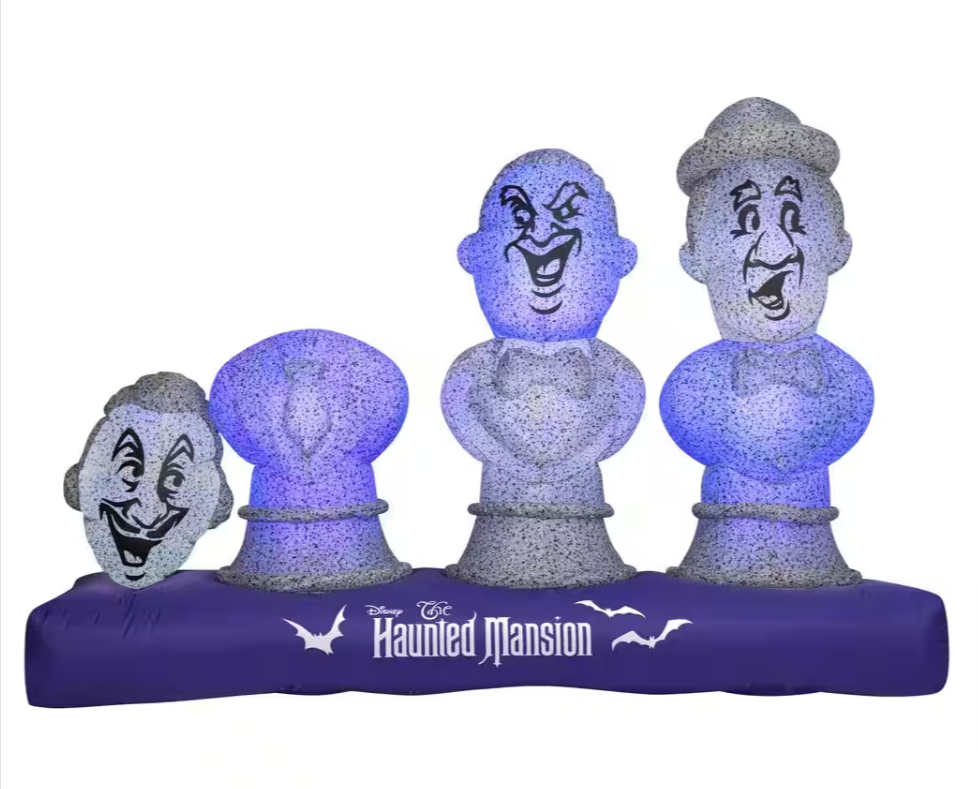 Disney 66.14 in. H Halloween Haunted Mansion Scene, Music, Synchronized Light Show - $175