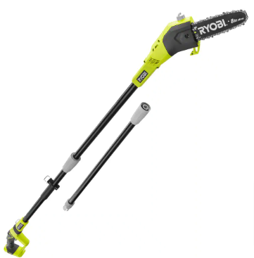 RYOBI ONE+ 18V 8 in. Cordless Battery Pole Saw (Tool Only) - $105