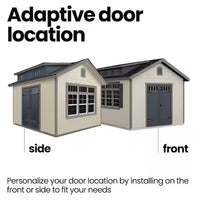 Do-it Yourself Windemere 10 ft. x 12 ft. Deluxe Multi-purpose Wood Shed - $2070