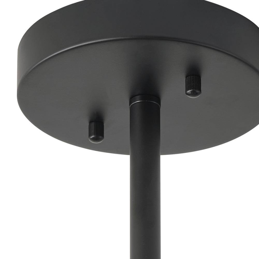 aiwen Industrial Sputnik 35.43 in. 6-Light Oversized Semi-Flush Mount Ceiling Light - $40