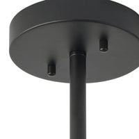 aiwen Industrial Sputnik 35.43 in. 6-Light Oversized Semi-Flush Mount Ceiling Light - $40