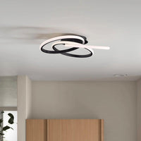 20.47in. 1-Light Modern Linear Integrated LED Flush Mount Ceiling Lighting Fixtures - $55