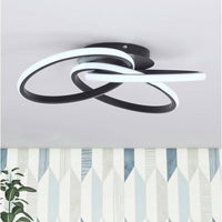 20.47in. 1-Light Modern Linear Integrated LED Flush Mount Ceiling Lighting Fixtures - $55