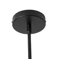 aiwen 1-Light 11.81 in. Black Schoolhouse Pendant Light Adjustable Height - $45