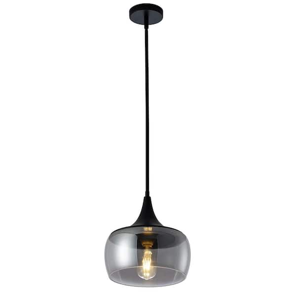 11.8 in. 1-Light Island Pendant Light Fixture Farmhouse Ceiling Hanging Lighting - $40