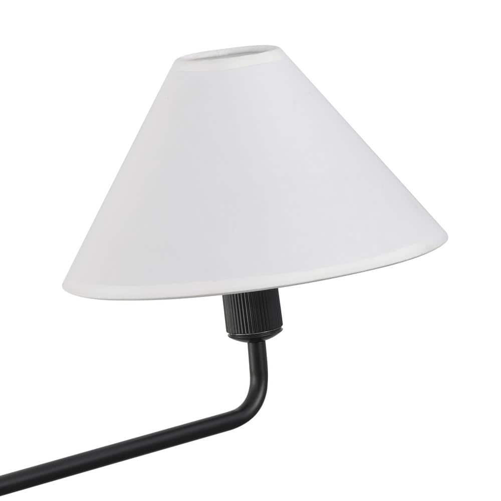 46.45 in. 2Light Kitchen Island Linear Chandelier Classic Matte Black Pendant Light - $65
