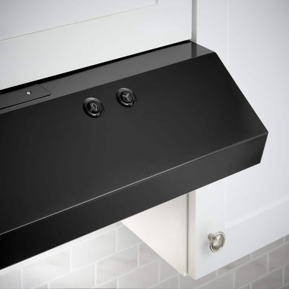 Vissani Arno 30 in. 240 CFM Convertible Under Range Hood in Bl