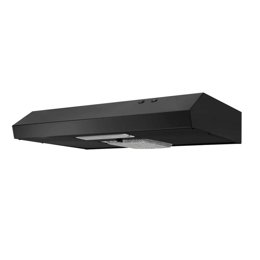 Vissani Arno 30 in. 240 CFM Convertible Under Range Hood in Bl
