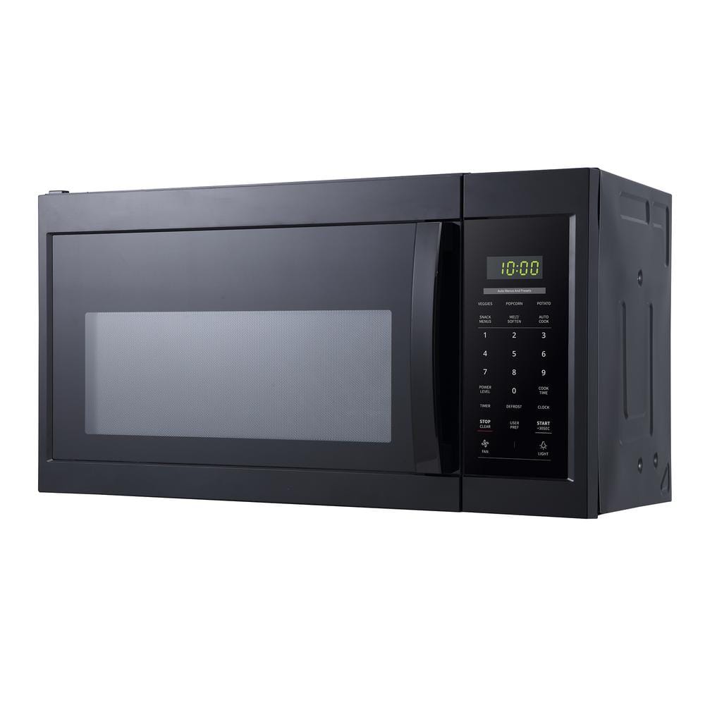 Vissani 1.7 cu. ft. 1000-Watt Over the Range Microwave in Black - $110
