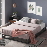 Zinus Joseph Modern Studio 6 in. Platforma Low Profile Bed Frame, King - $85