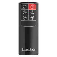 Lasko Bladeless 1500W 28 in. Black Electric Oscillating Tower Ceramic Space Heater - $65