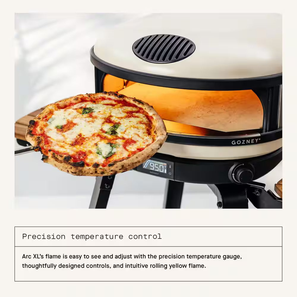 GOZNEY Arc XL Propane Outdoor Pizza Oven in Bone White - $625