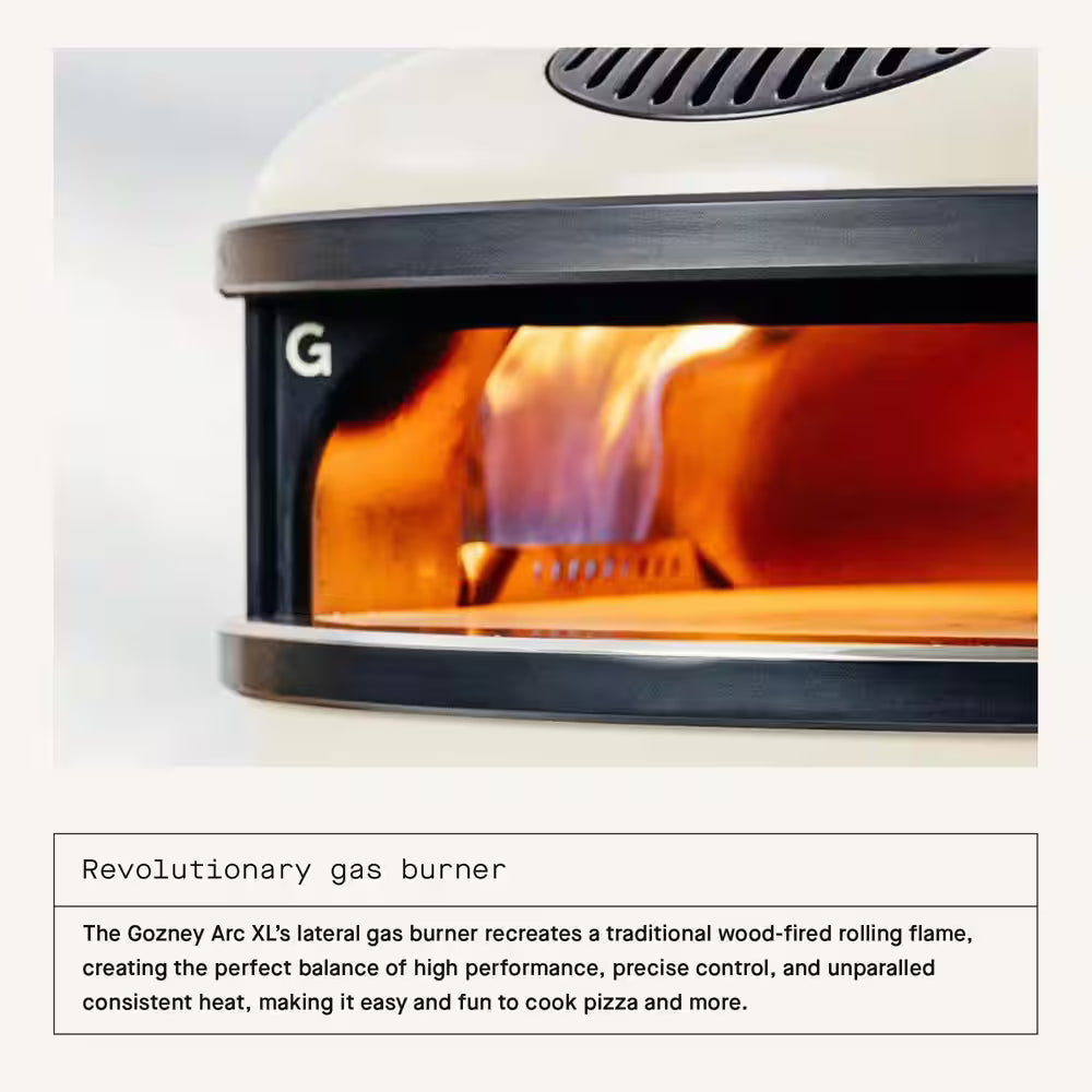 GOZNEY Arc XL Propane Outdoor Pizza Oven in Bone White - $625
