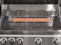 Outdoor Kitchen 5-Burner Natural Gas Grill in Stainless Steel with Ceramic Trays - $1320