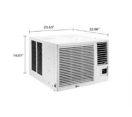 LG 12,000 BTU 230/208-Volt Window Air Conditioner (Slightly Dented) - $290