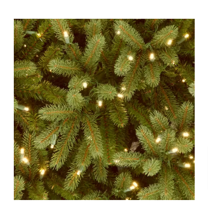 National Tree Company 7-1/2 ft. Jersey Fraser Fir Hinged Artificial Christmas Tree - $295