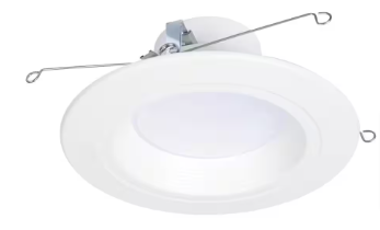 HALO RL56 Series 5/6-inch recessed LED retrofit module (Pack of 4) - $50