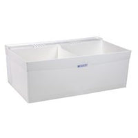 Utialtwin 24 in. x 40 in. x 33 in. Structural Thermoplastic Laundry Tub - $85