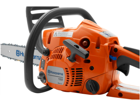 Husqvarna 120 Mark II Gas Chainsaw — 16in. Bar, 38cc(No Box) - $145