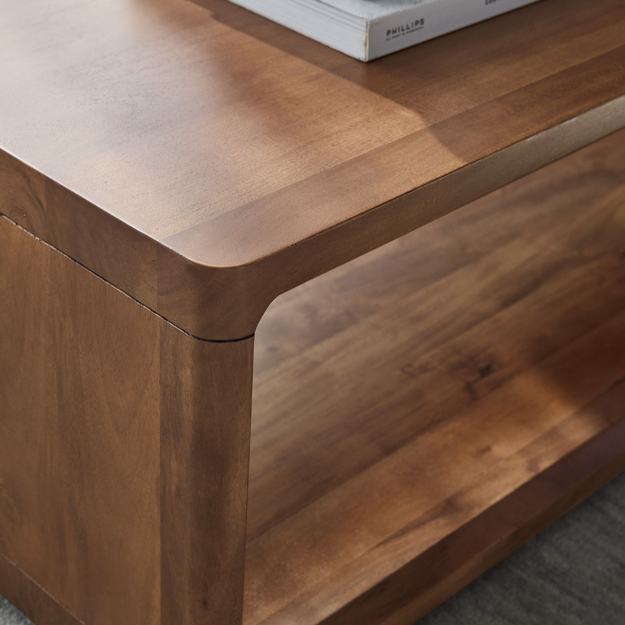 Calla Solid Wood Coffee Table (48") - $460