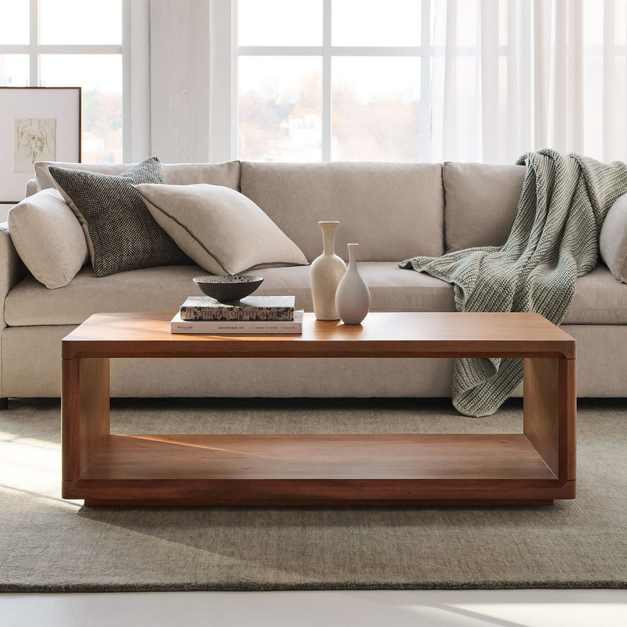 Calla Solid Wood Coffee Table (48") - $460