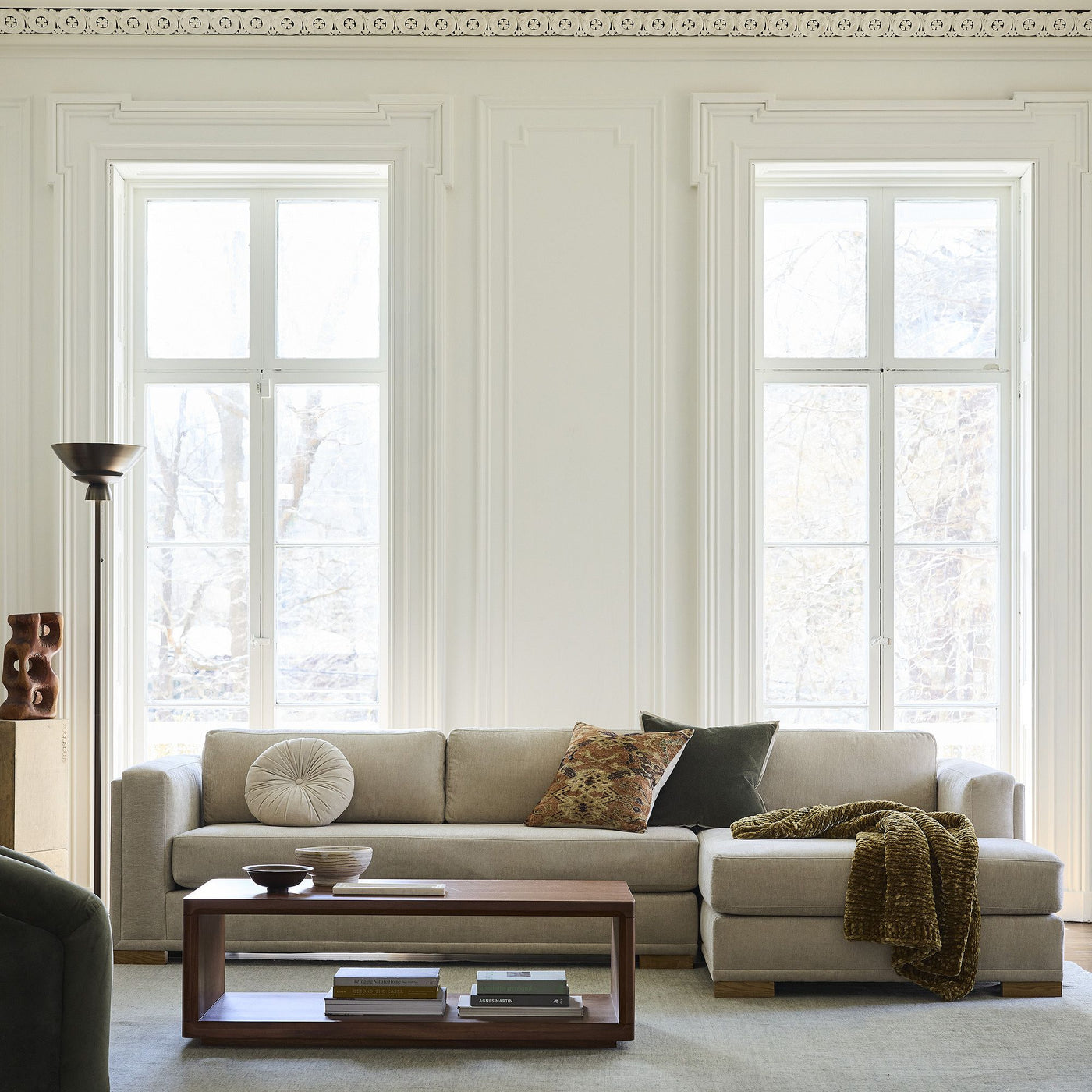 Calla Solid Wood Coffee Table (48") - $460